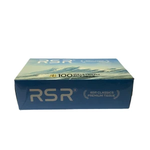 RSR Classic Premium Facial Tissue Box - 2 Ply - 100 Pulls