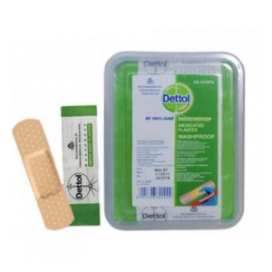 Dettol medicated plaster washproof 100N