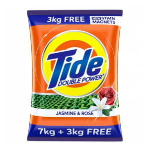 Tide plus jasmine and rose 7kg and 3kg free