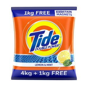 Tide lemon and mint 4kg + 1kg free